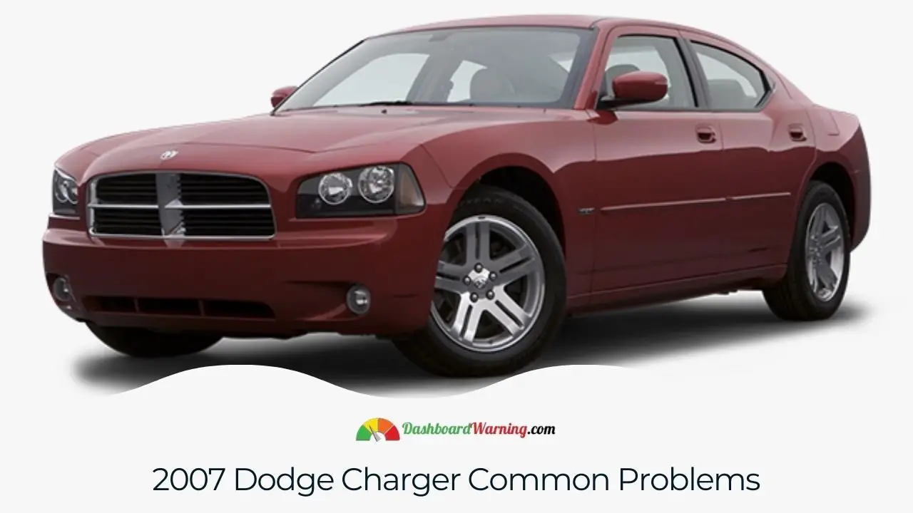 Common problems with the 2007 Dodge Charger focused on transmission and electrical issues.