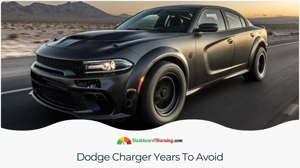 Dodge Charger Years To Avoid