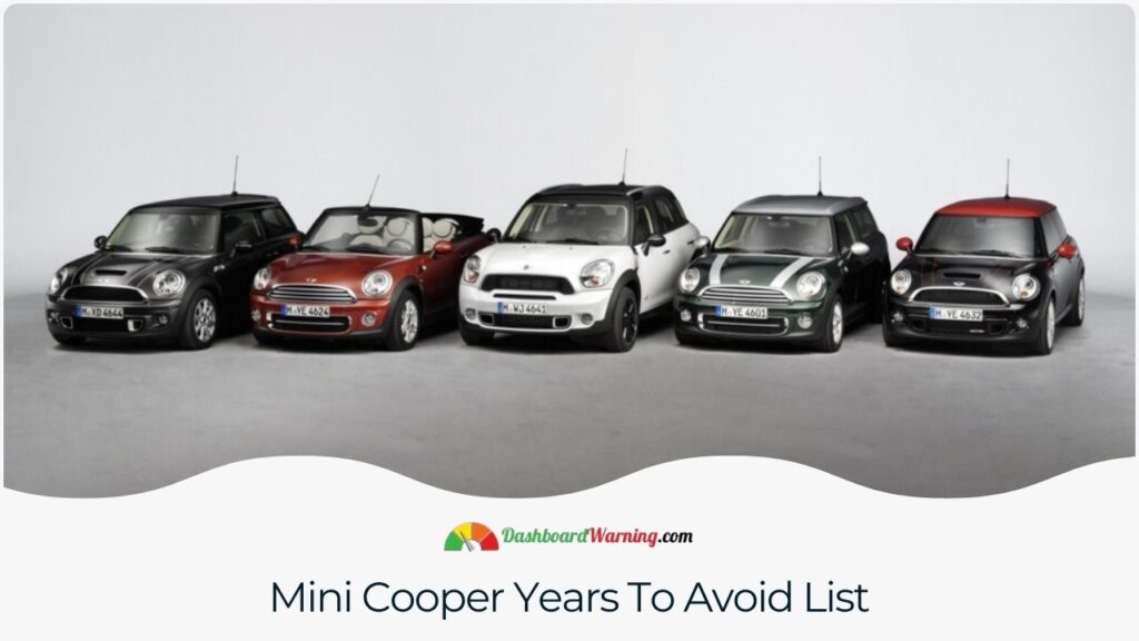 Mini Cooper Years To Avoid Which Years Are Safe To Buy?
