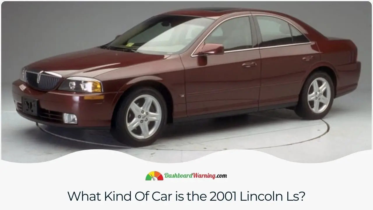 The 2001 Lincoln LS is a luxury sedan known for its refined style and performance.