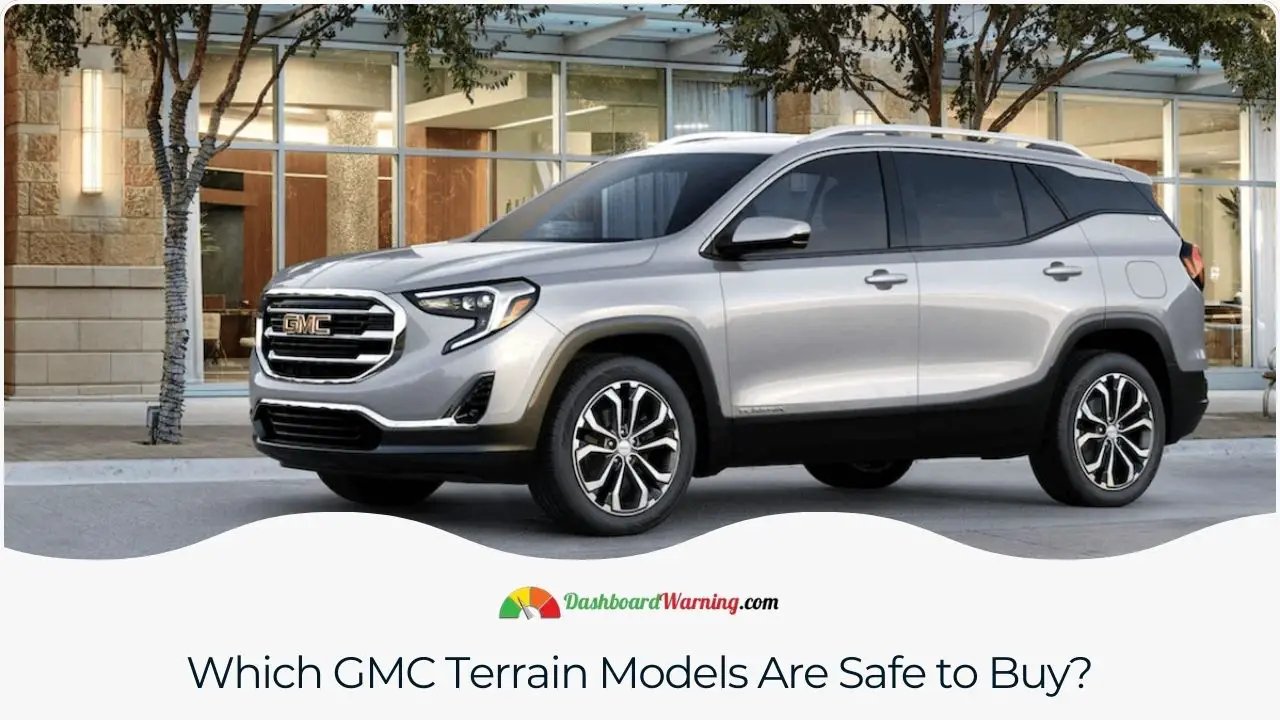 Recommendations for GMC Terrain models and years are generally considered reliable and a good choice for buyers.