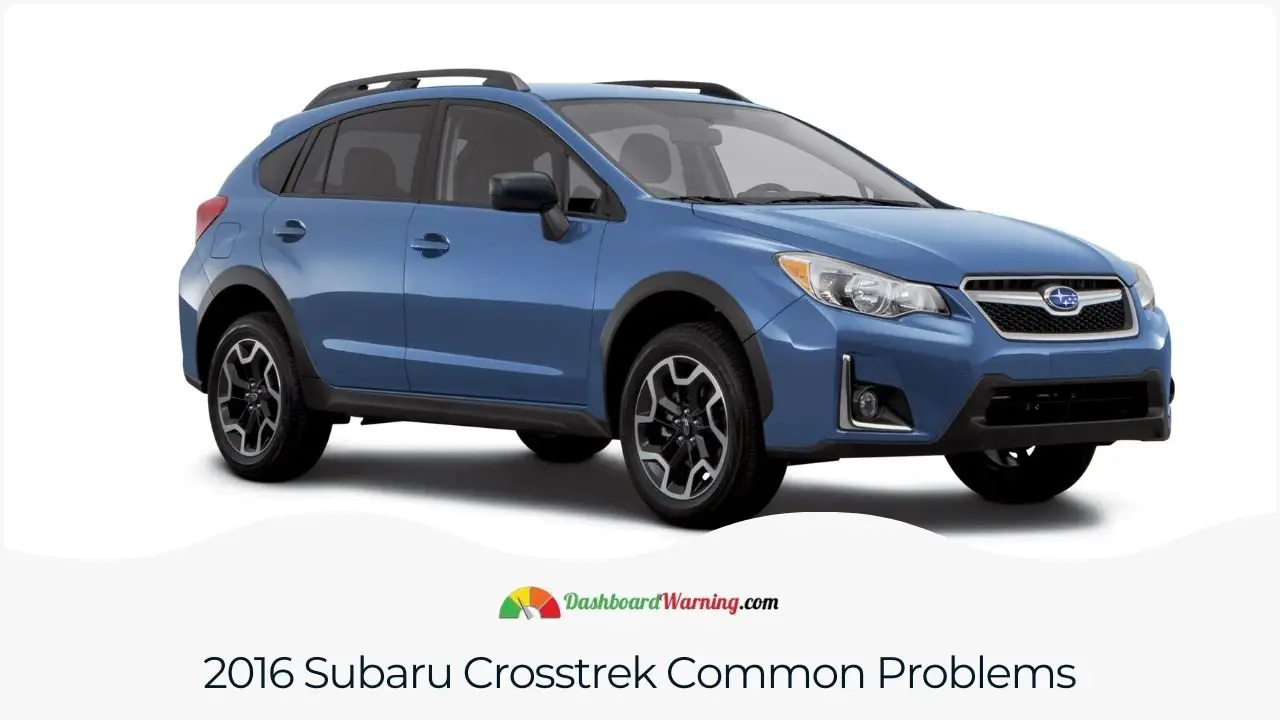 Overview of typical issues encountered with the 2016 Subaru Crosstrek, including mechanical and electrical problems.