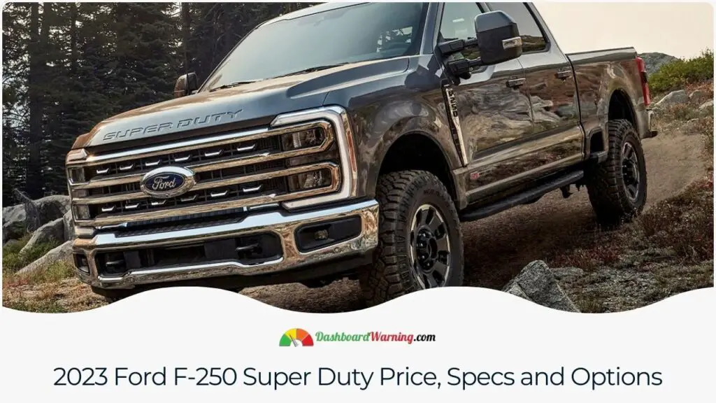 2023 Ford F-250 Super Duty Price, Specs and Options