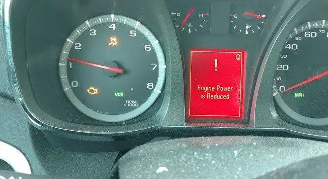 Causes Of Reduced Engine Power On Chevy Equinox