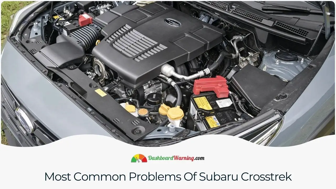 A compilation of the most frequently reported problems across various Subaru Crosstrek model years.