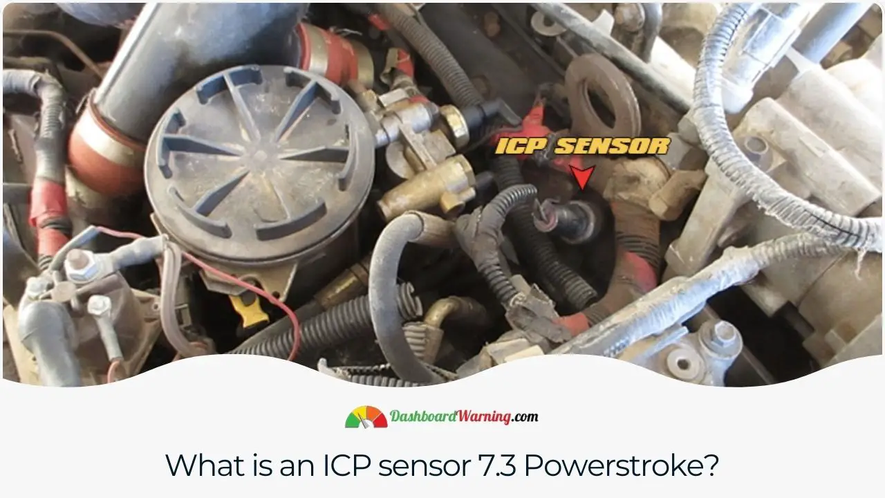 An overview of the function and importance of the Injection Control Pressure (ICP) sensor in a 7.3 Powerstroke engine.
