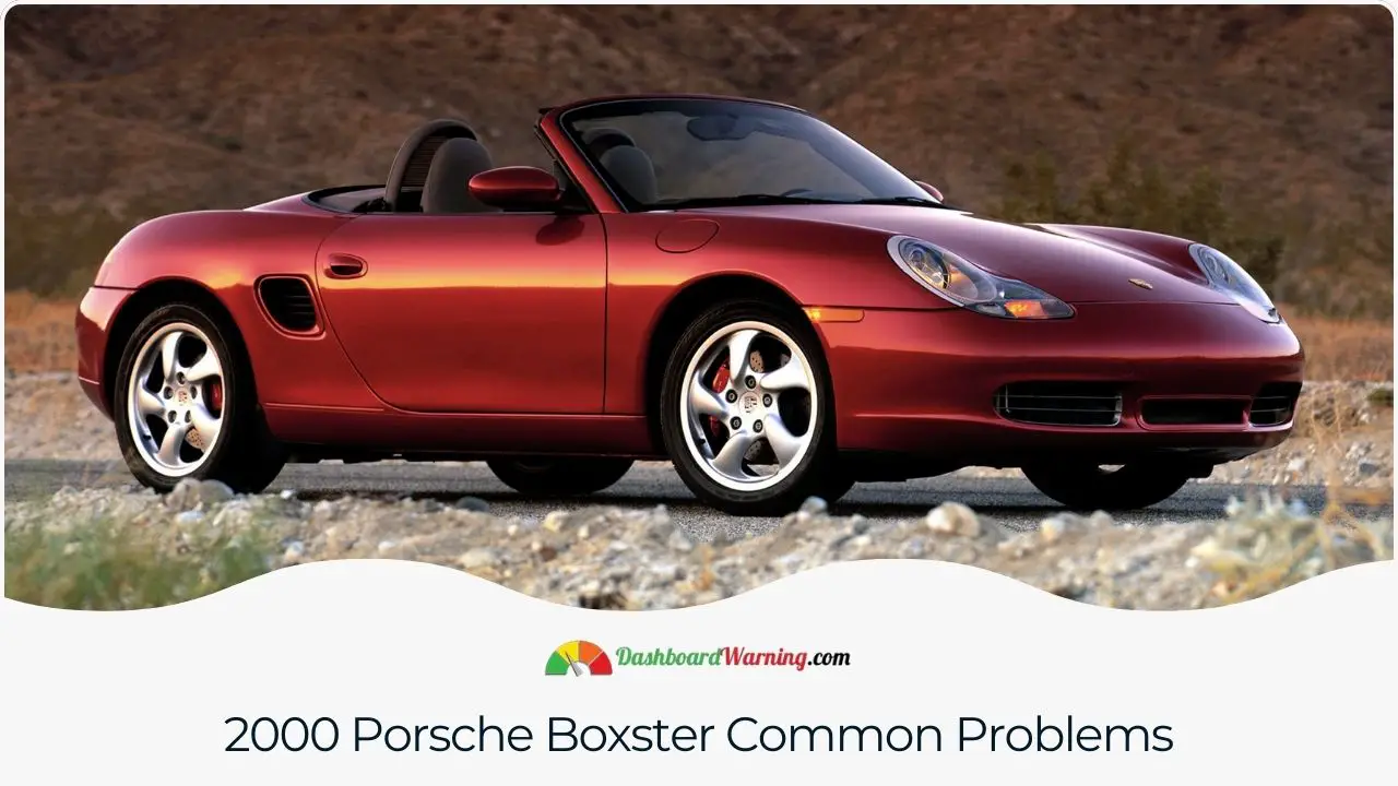 Common problems the 2000 Porsche Boxster faced highlight reliability and performance issues.