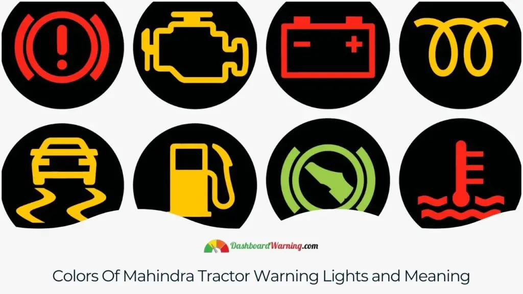 Mahindra Tractor Warning Lights Meaning and Symbols [All]