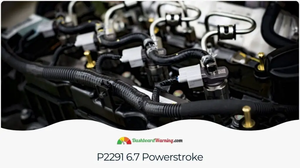 P2291 6.7 Powerstroke Solutions Guide