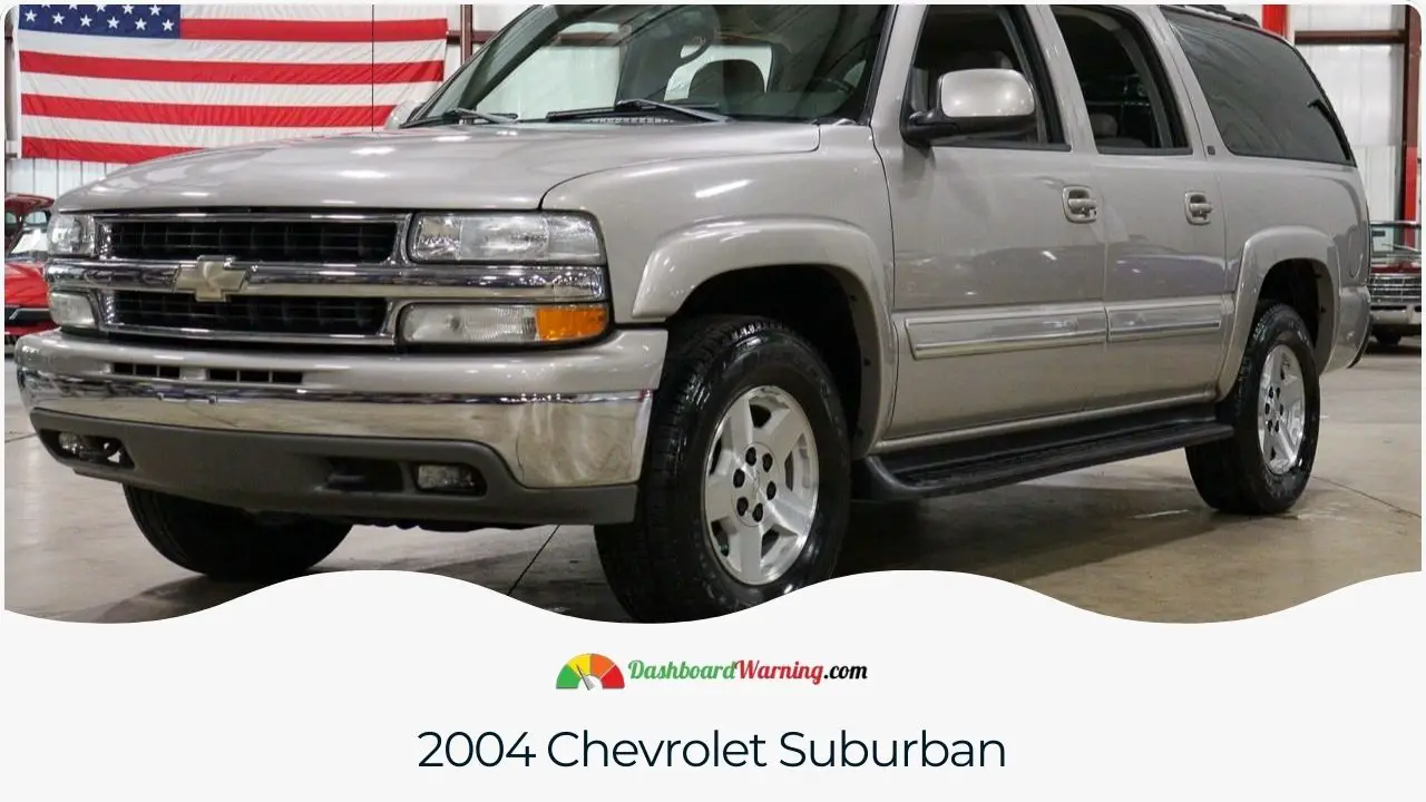 Analysis of typical issues faced by the 2004 Chevrolet Suburban.

