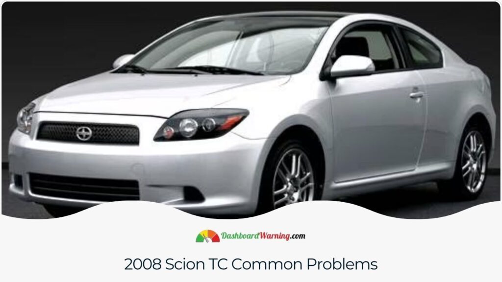 Scion TC Years To Avoid 5 Worst Years