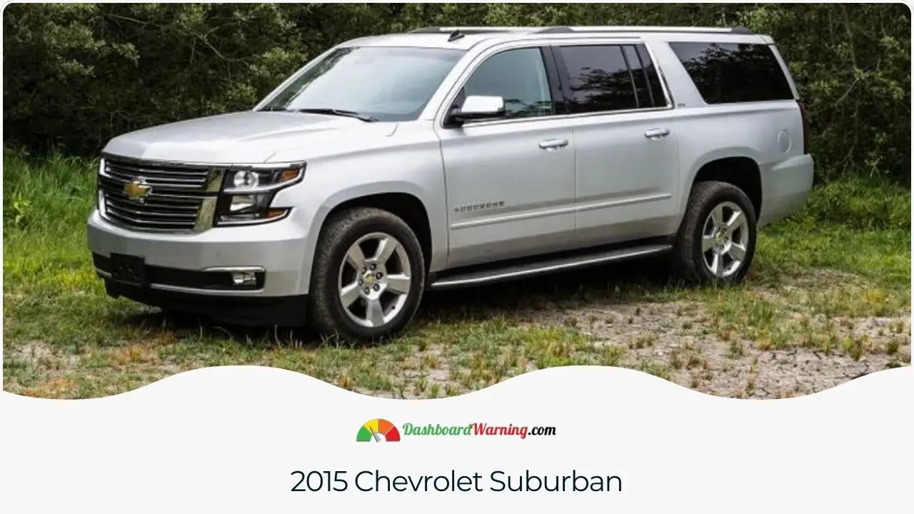 Exploration of common complaints and issues in the 2015 Chevrolet Suburban.
