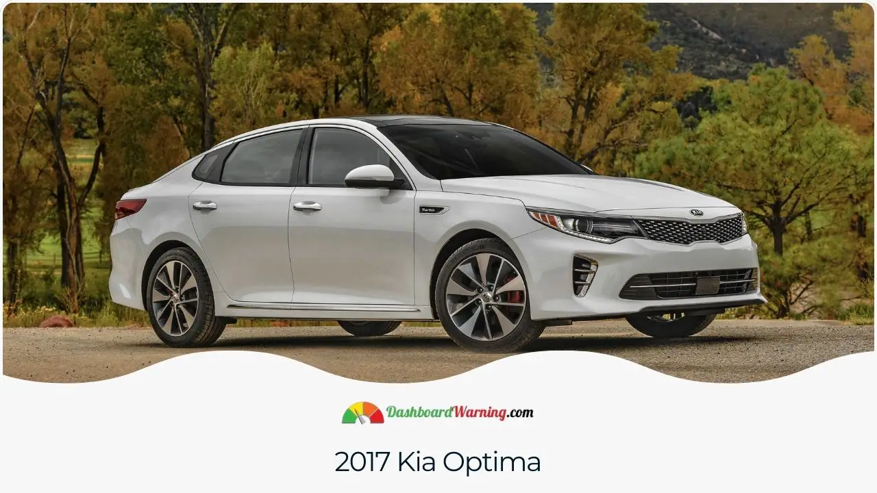 Overview of the 2017 Kia Optima, highlighting its features and performance.