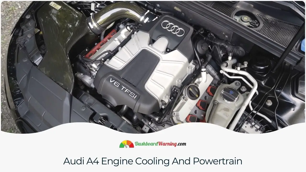 Insights into engine cooling and powertrain problems in the Audi A4.