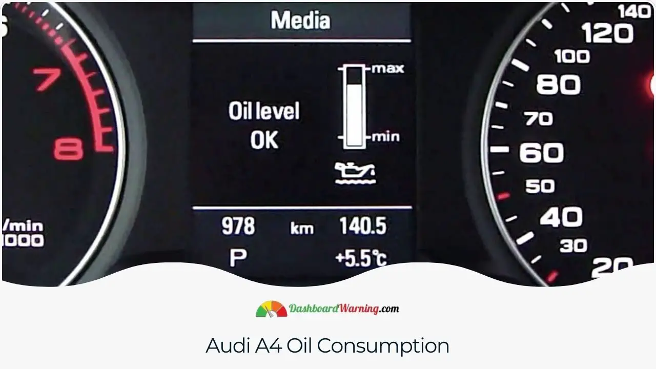 An analysis of oil consumption issues in certain Audi A4 models.