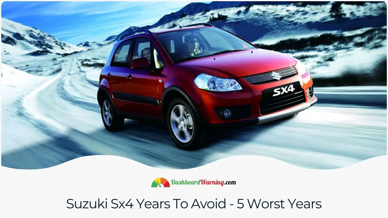 Suzuki Sx4 Years To Avoid - 5 Worst Years