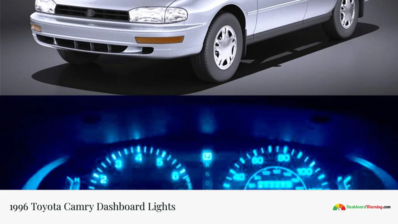 1996 Toyota Camry Dashboard Lights