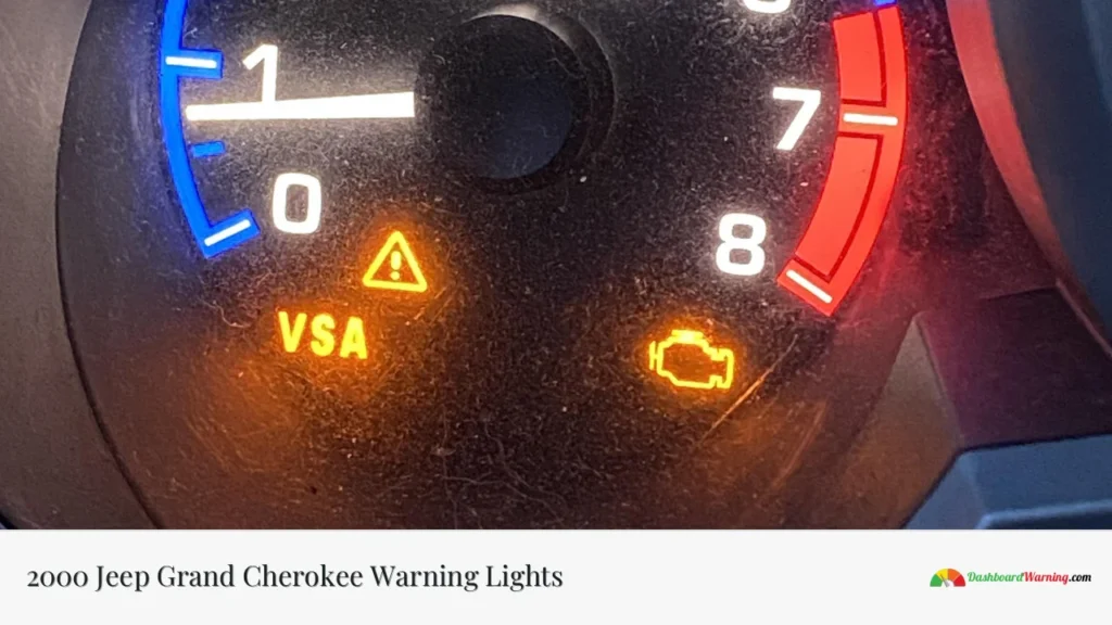 2000 Jeep Grand Cherokee Warning Lights