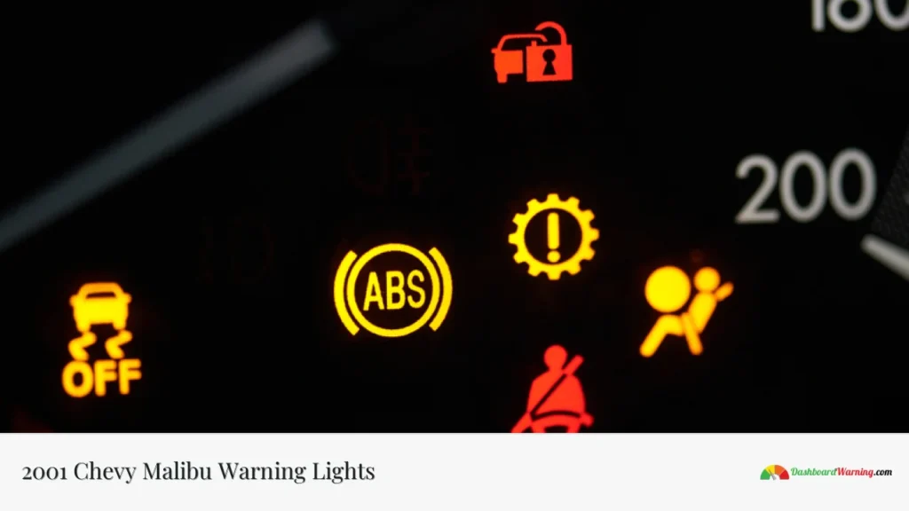 2001 Chevy Malibu Warning Lights