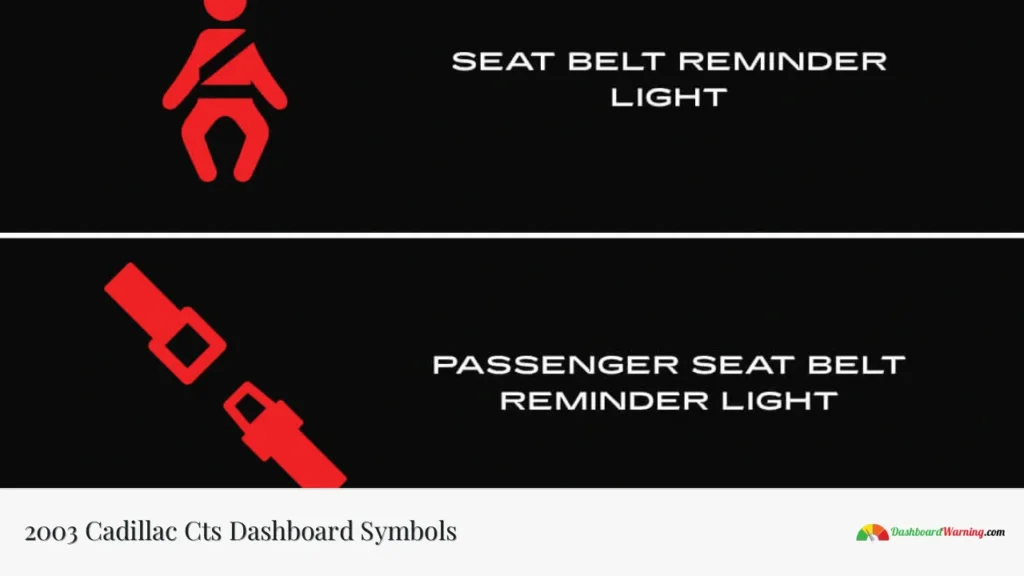 2003 Cadillac Cts Dashboard Symbols