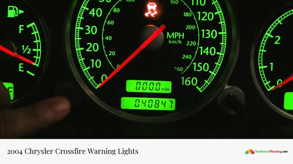 2004 Chrysler Crossfire Warning Lights