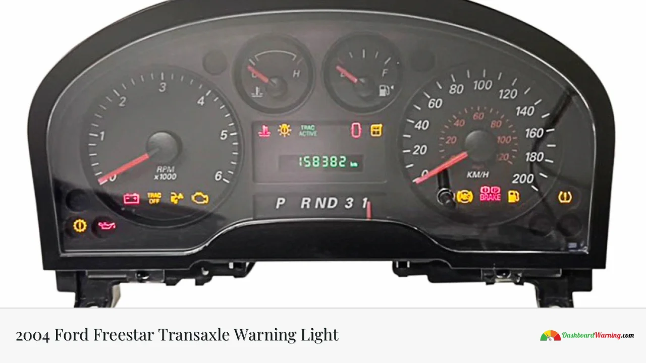 2004 Ford Freestar Transaxle Warning Light