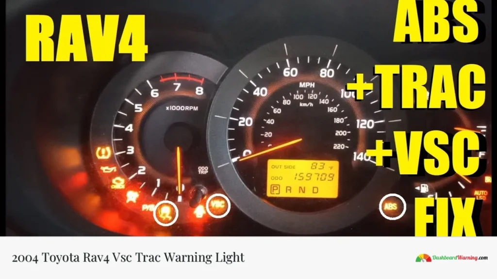 2004 Toyota Rav4 Vsc Trac Warning Light