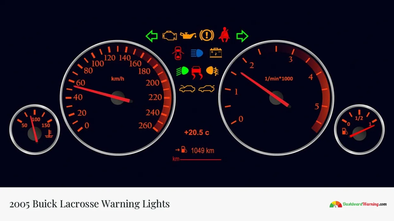 2005 Buick Lacrosse Warning Lights