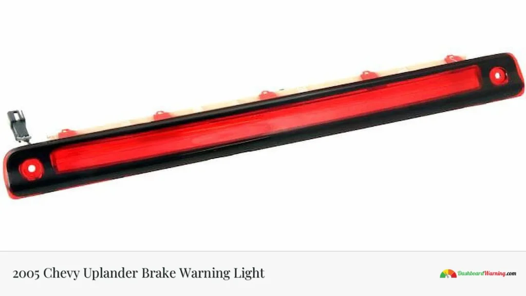 2005 Chevy Uplander Brake Warning Light