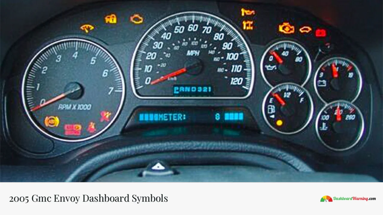 2005 Gmc Envoy Dashboard Symbols