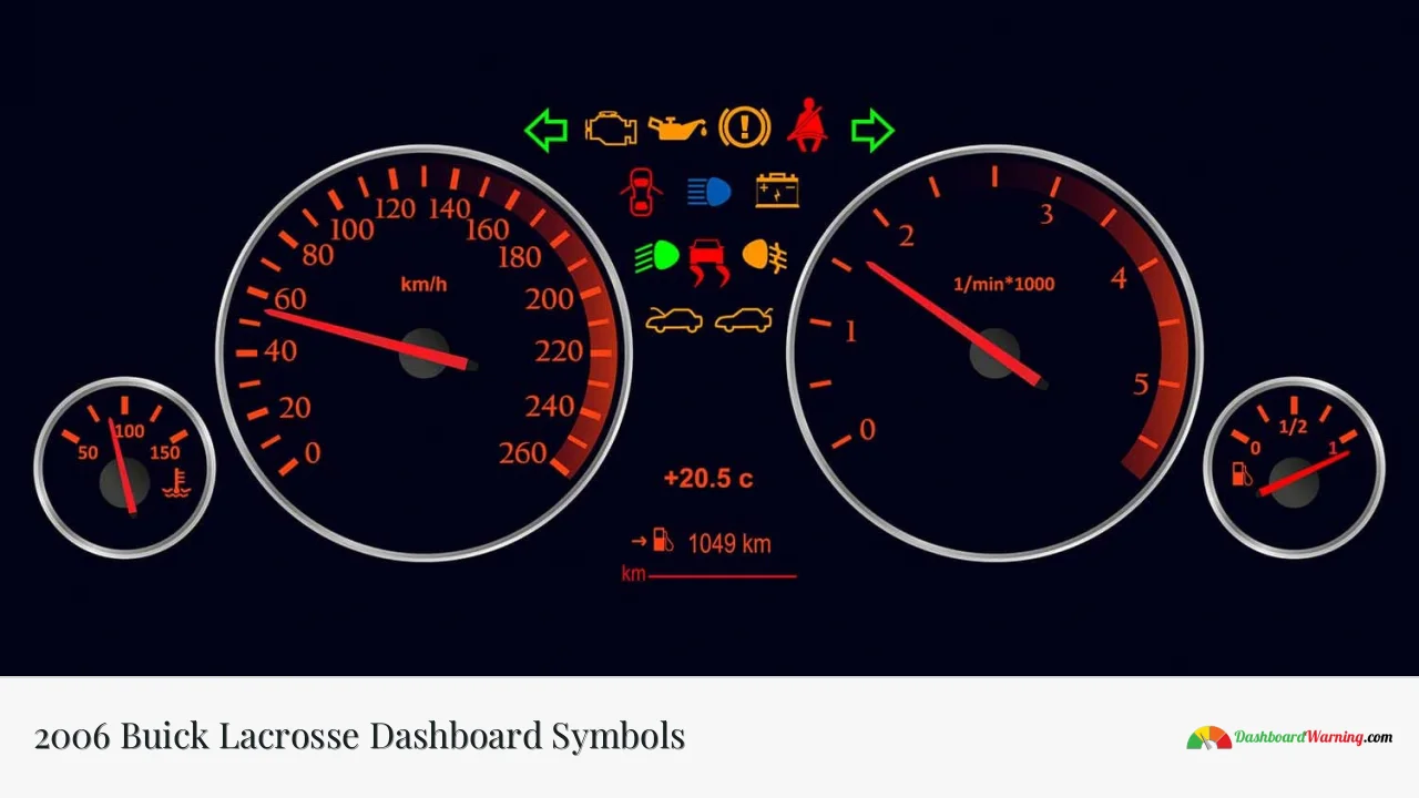 2006 Buick Lacrosse Dashboard Symbols