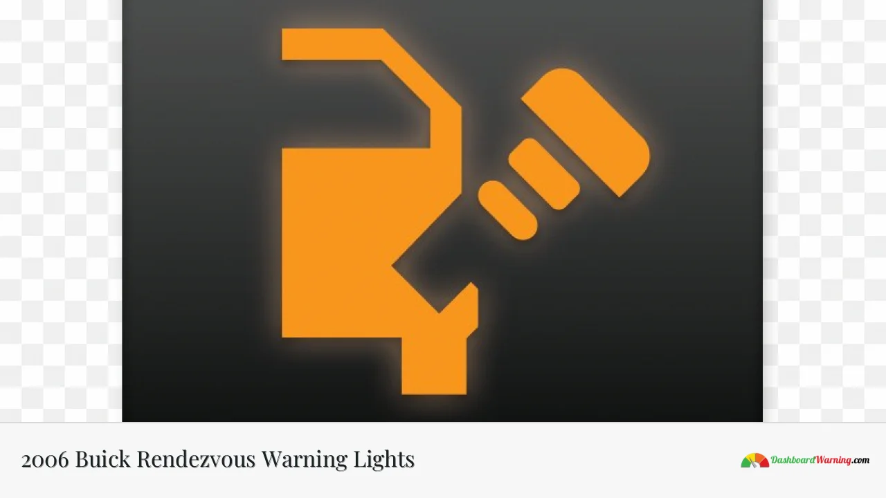 2006 Buick Rendezvous Warning Lights