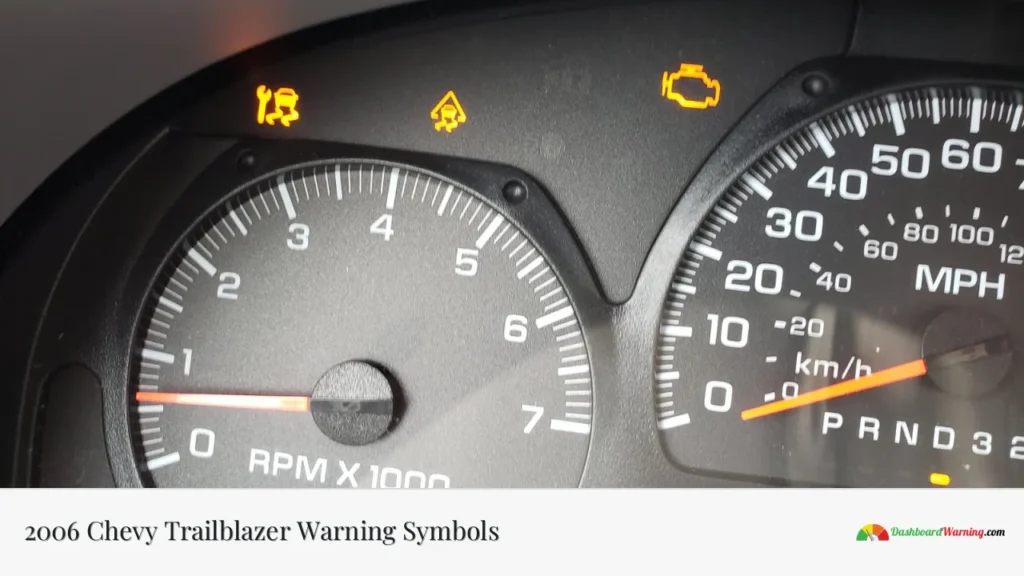 2006 Chevy Trailblazer Warning Symbols