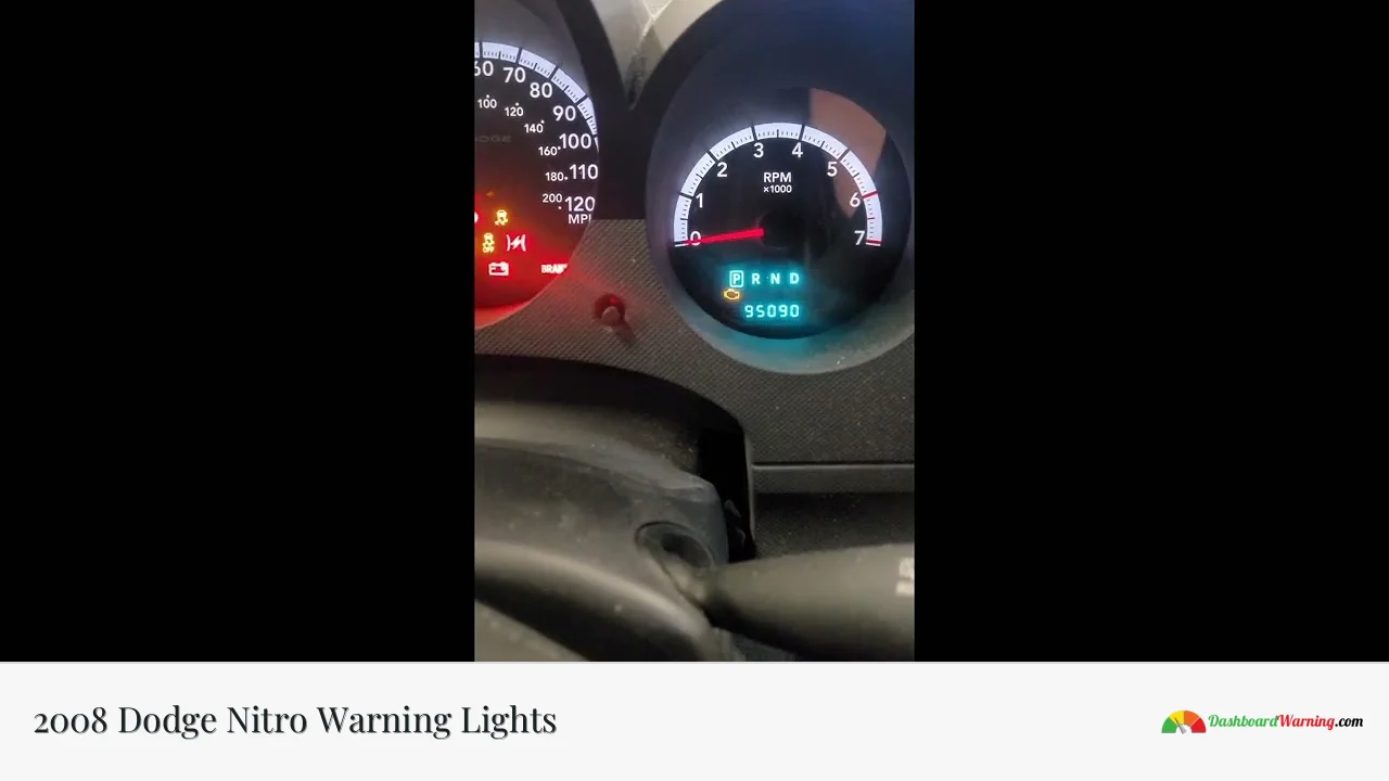 2008 Dodge Nitro Warning Lights