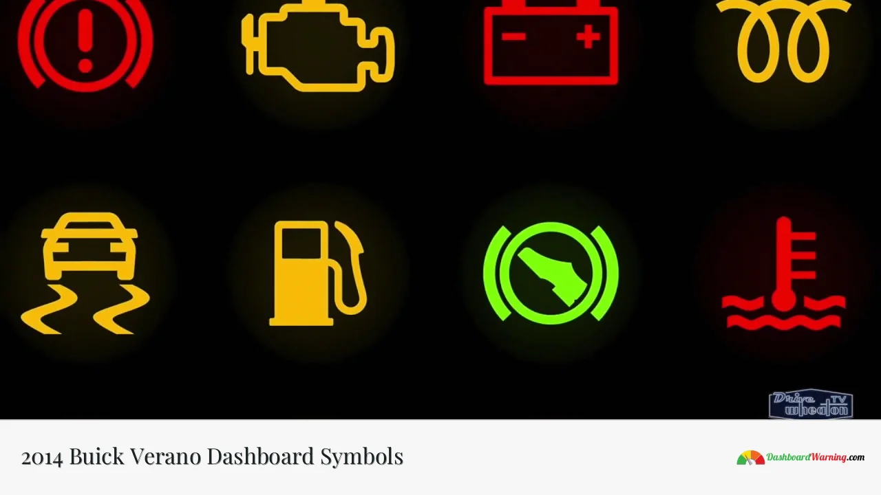 2014 Buick Verano Dashboard Symbols