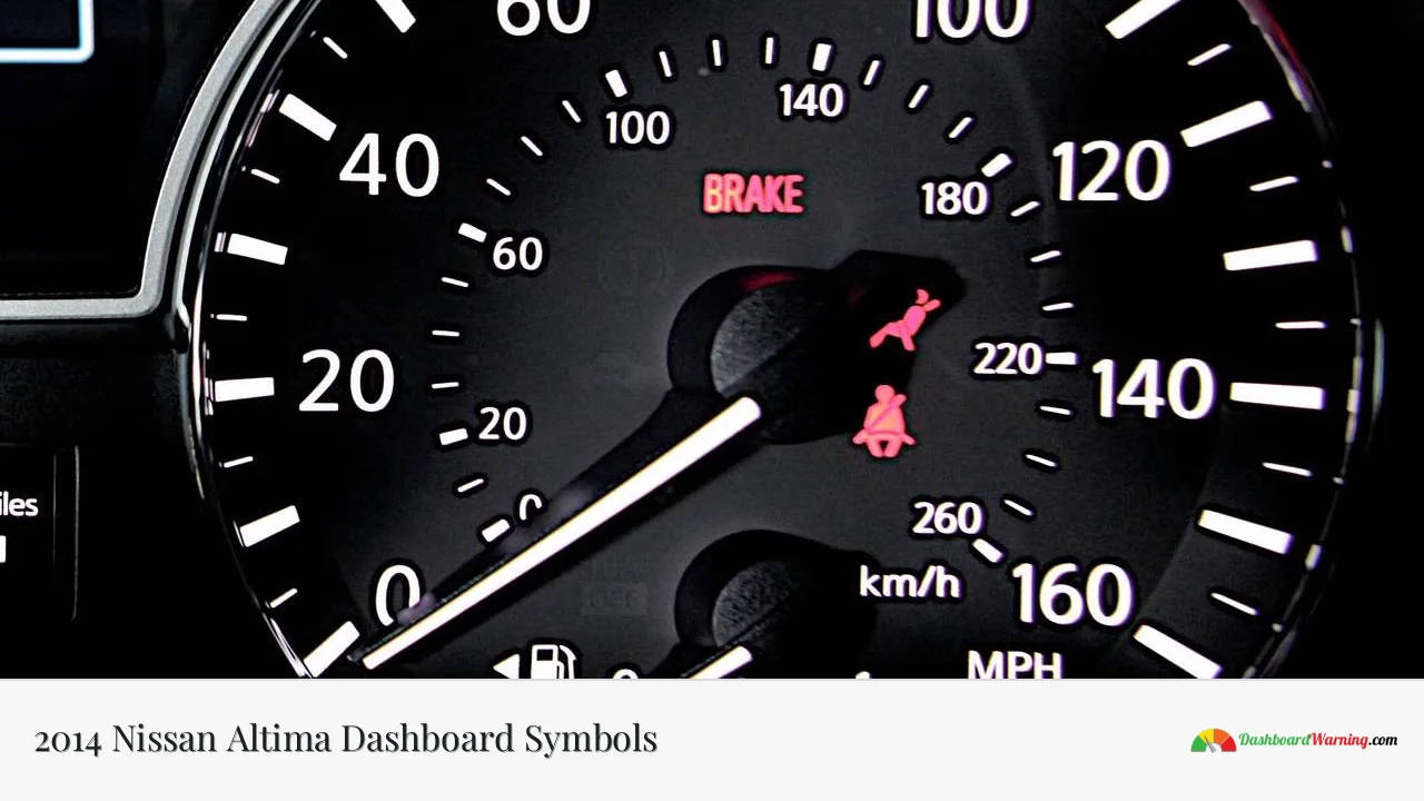 2014 Nissan Altima Dashboard Symbols