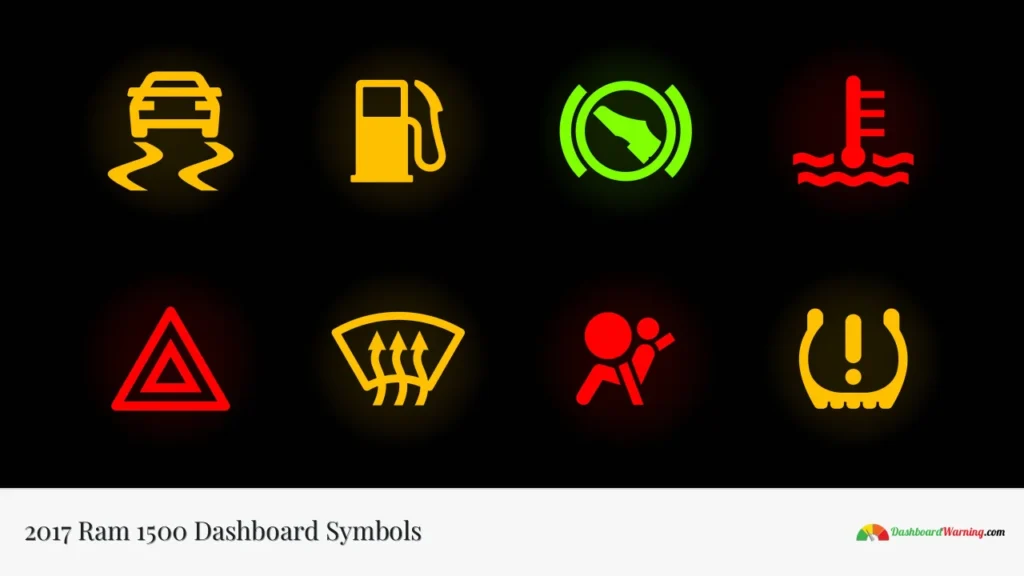 2017 Ram 1500 Dashboard Symbols