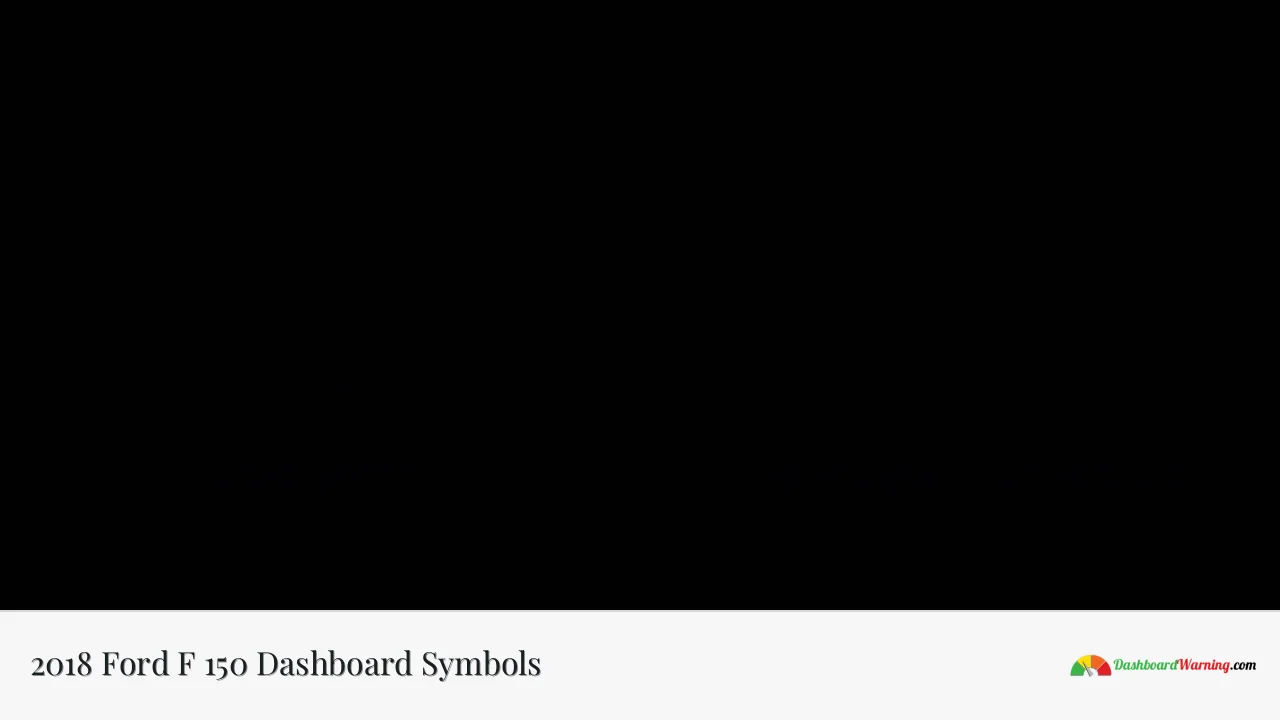 2018 Ford F 150 Dashboard Symbols