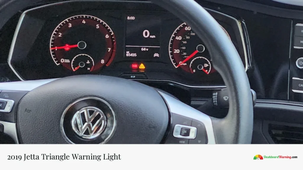 2019 Jetta Triangle Warning Light