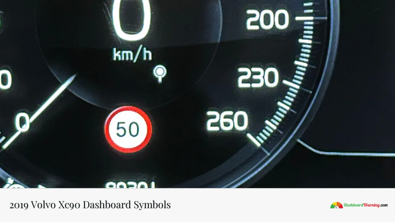 2019 Volvo Xc90 Dashboard Symbols