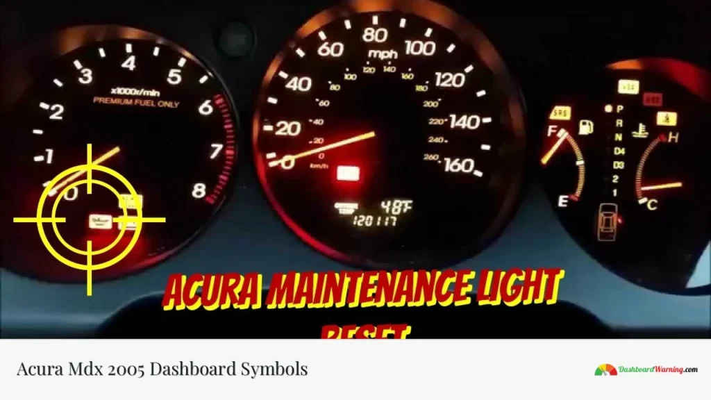 Acura Mdx 2005 Dashboard Symbols