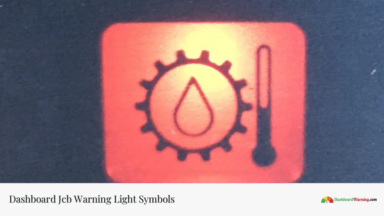 Dashboard Jcb Warning Light Symbols