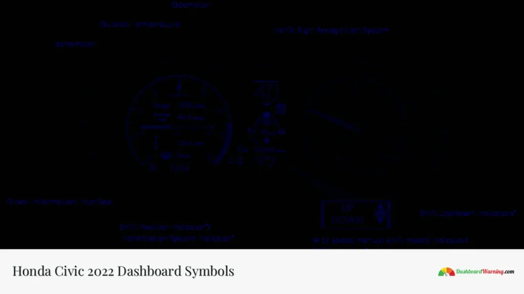 Honda Civic 2022 Dashboard Symbols