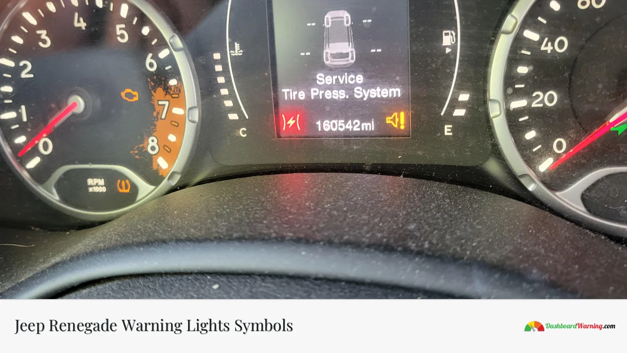 Jeep Renegade Warning Lights Symbols