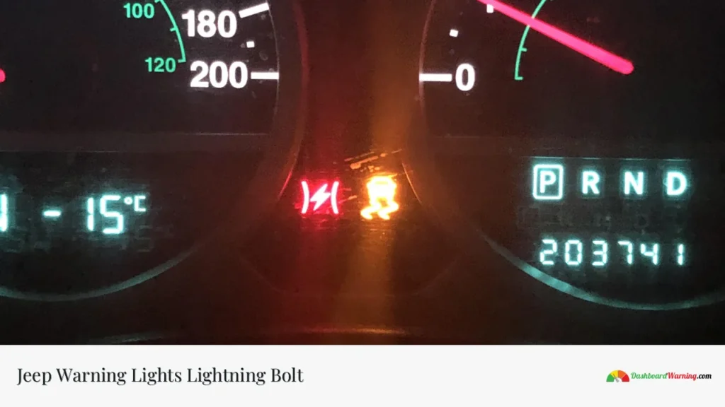 Jeep Warning Lights Lightning Bolt