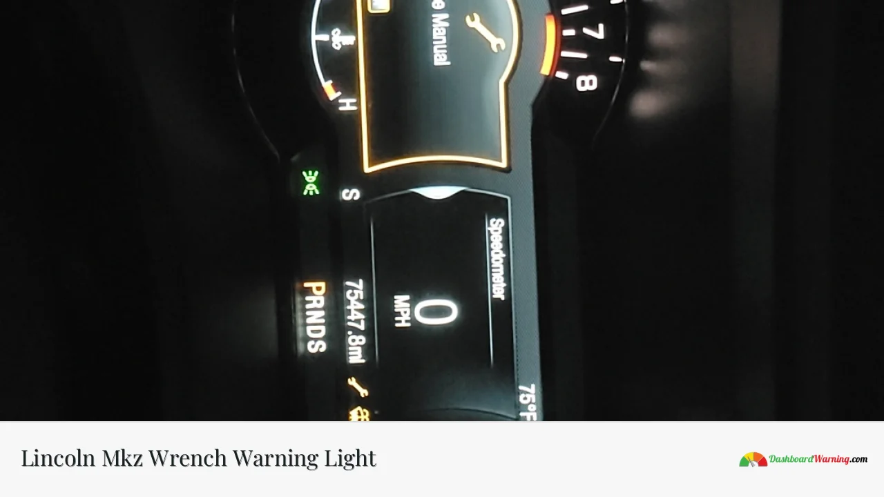 Lincoln Mkz Wrench Warning Light