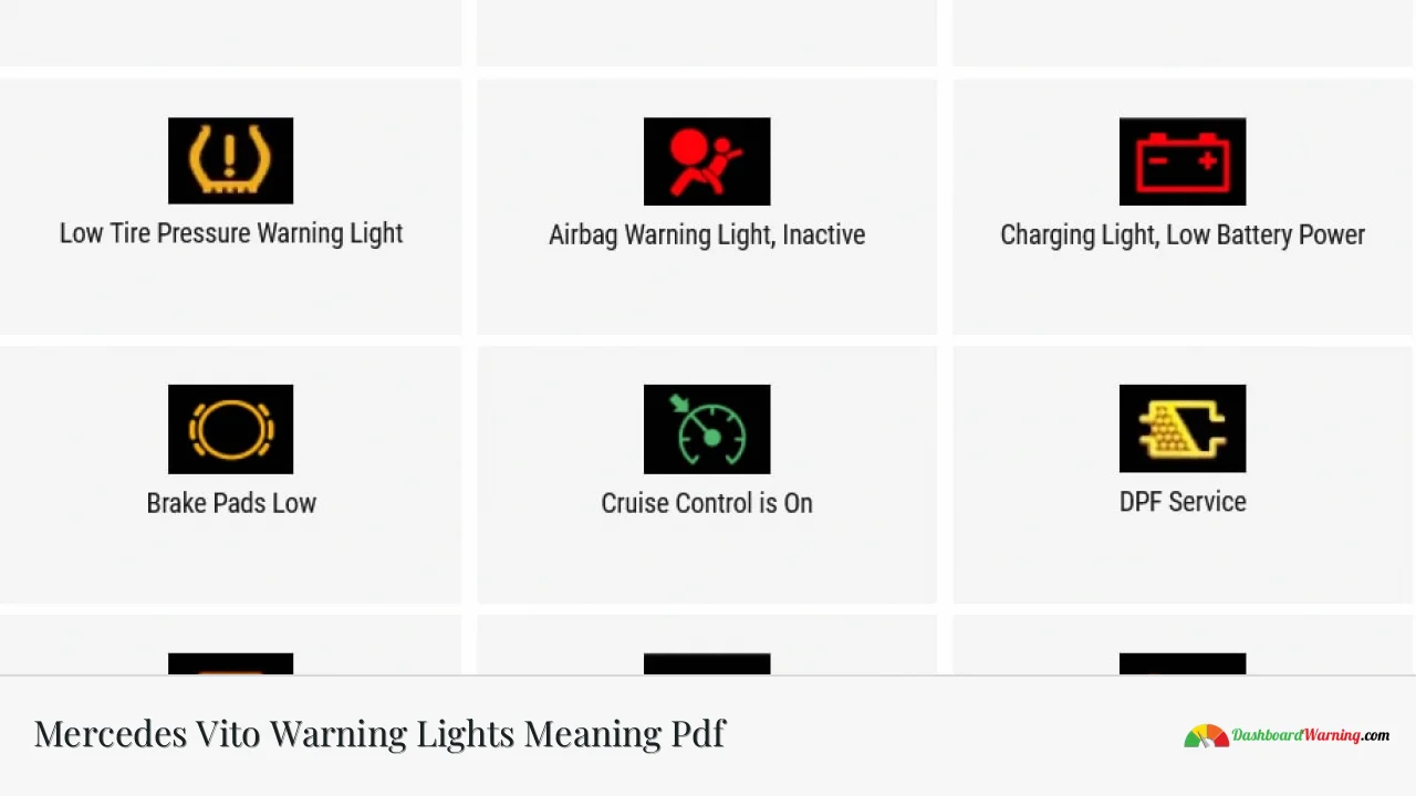 Mercedes Vito Warning Lights Meaning Pdf