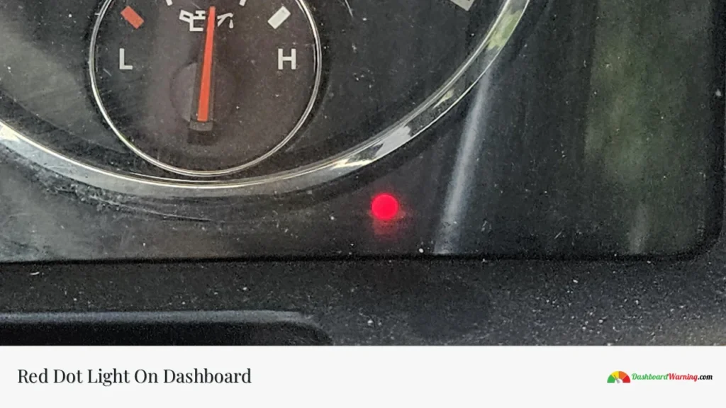 Red Dot Light On Dashboard