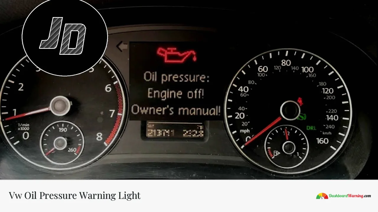 Vw Oil Pressure Warning Light