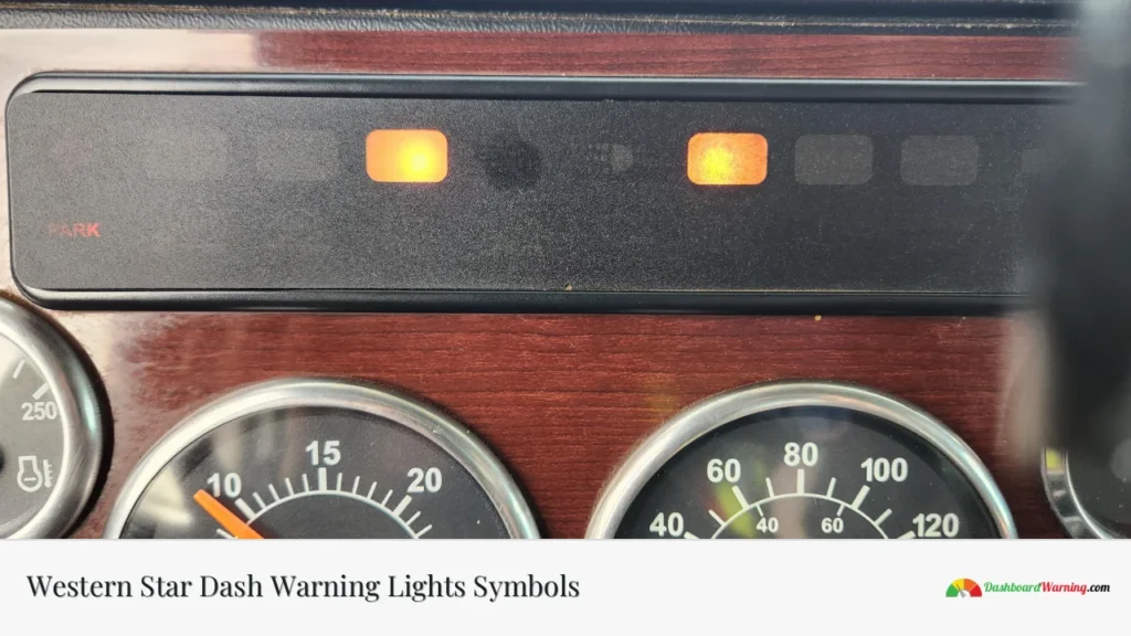 Western Star Dash Warning Lights Symbols